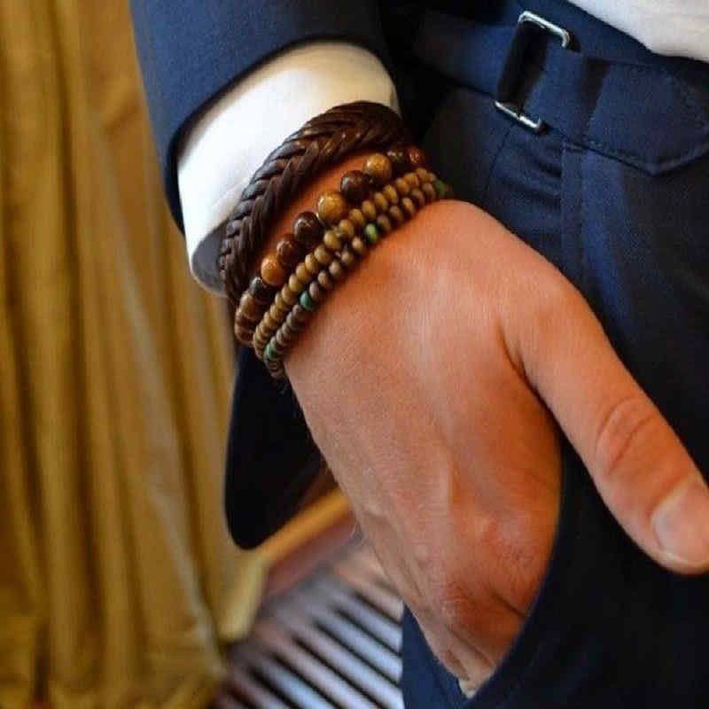 Le bracelet en perles, l\'accessoire masculin tendance