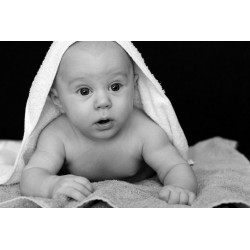 Un bébé hypersensible pendant le bain