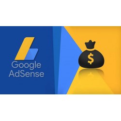 Logo Google AdSense et l\'image du dollar