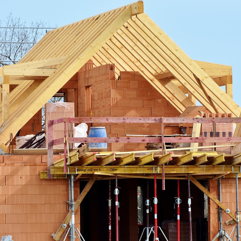 Maison en construction