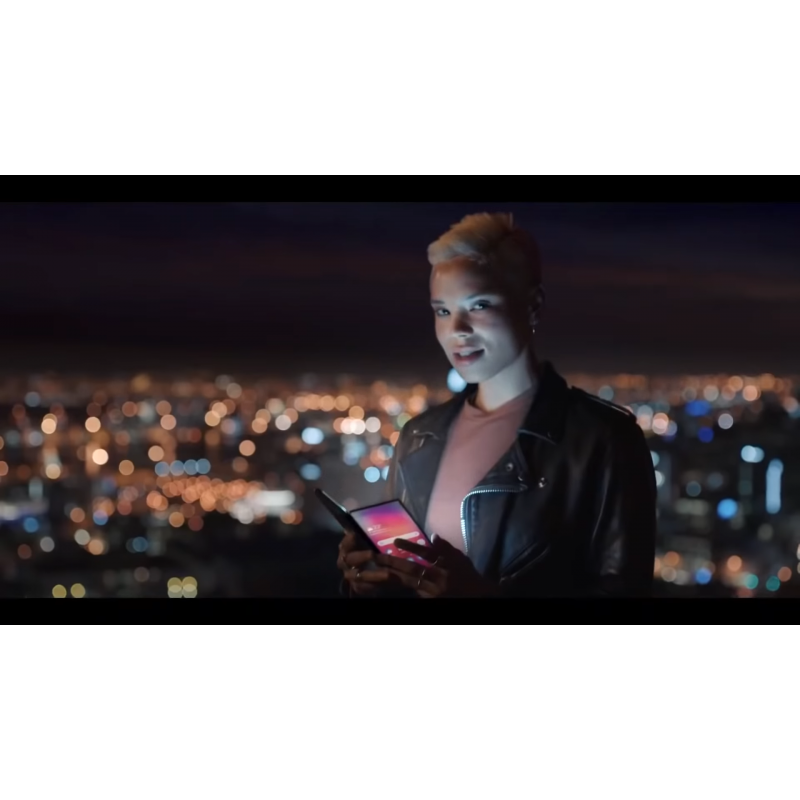 Fuite d\\\\\\\'une vidéo qui dévoile le smartphone pliable Samsung