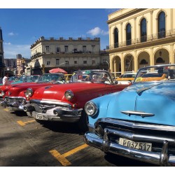 Les vieilles américaines si emblématiques à la Havane