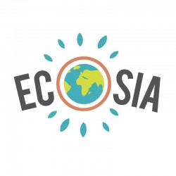 ecosia logo fond blanc ecologie