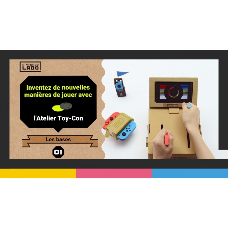 1er épisode de l\\\'Atelier Toy-Con du Nintendo Labo