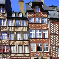 Le centre-ville historique de Rennes