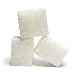 Morceaux de sucre blanc
