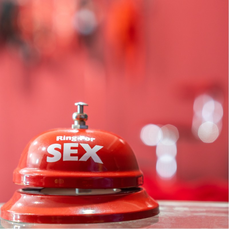 Sonnette rouge - SEX