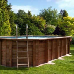 piscine hors-sol en bois